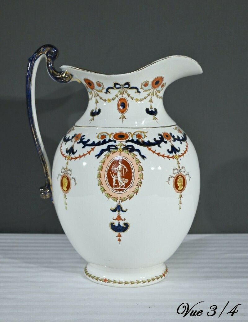 photo for sale Sampson Hancock & Sons Fine Porcelain Set, Art Nouveau Period, England – 1900