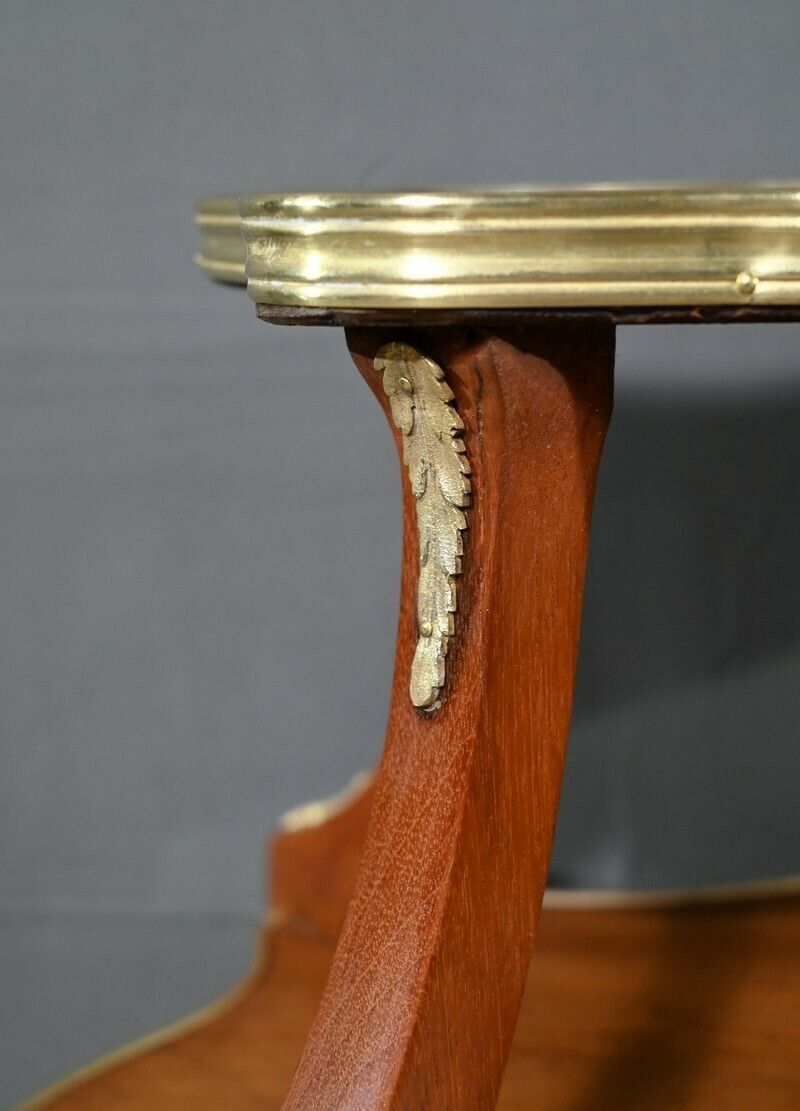 1620.0 Mahogany Tea Table, Napoleon III Style – Late 19th Century photo