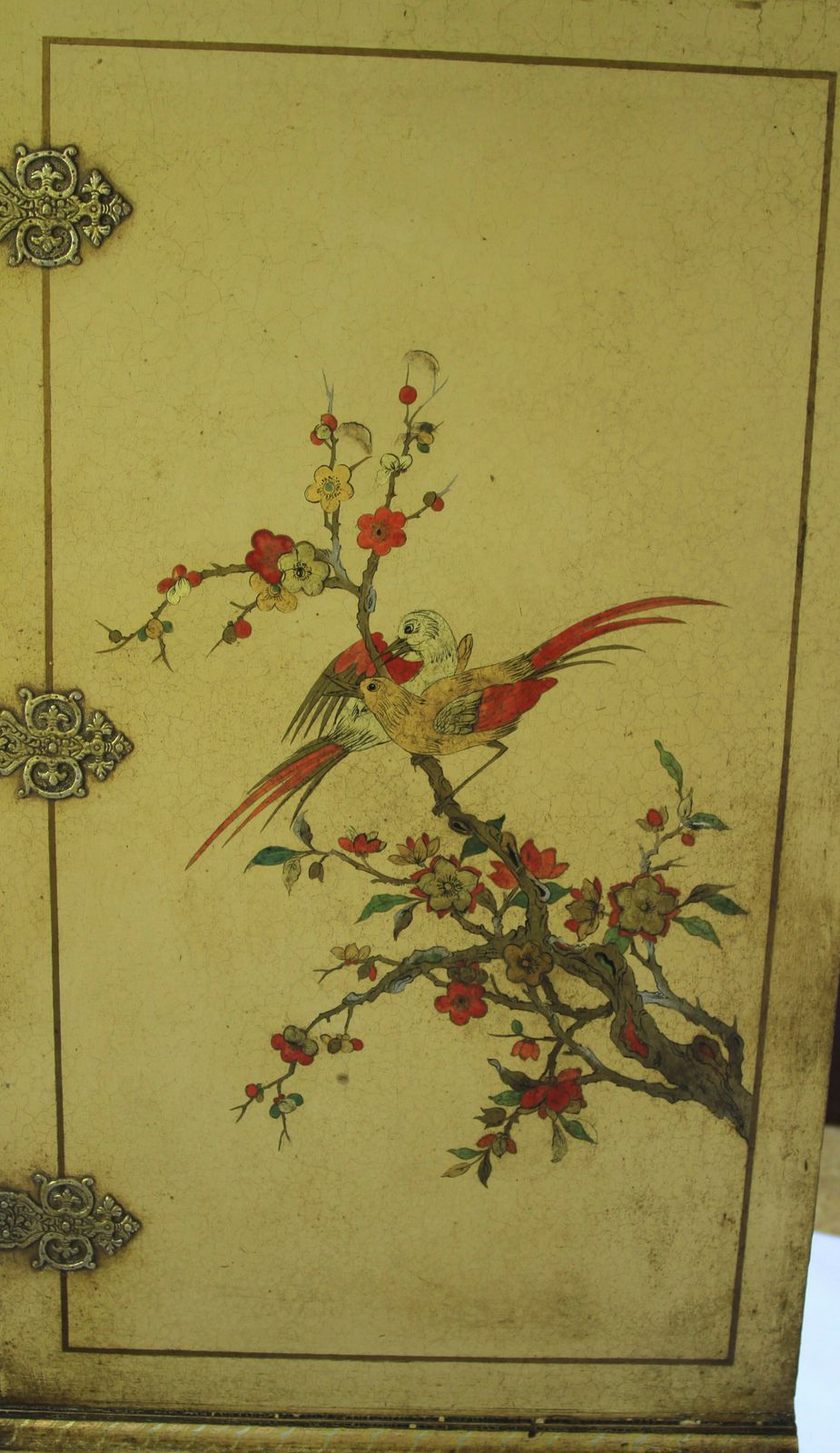 Furniture Chinoiserie Decorated Cocktail Cabinet On Stand photo