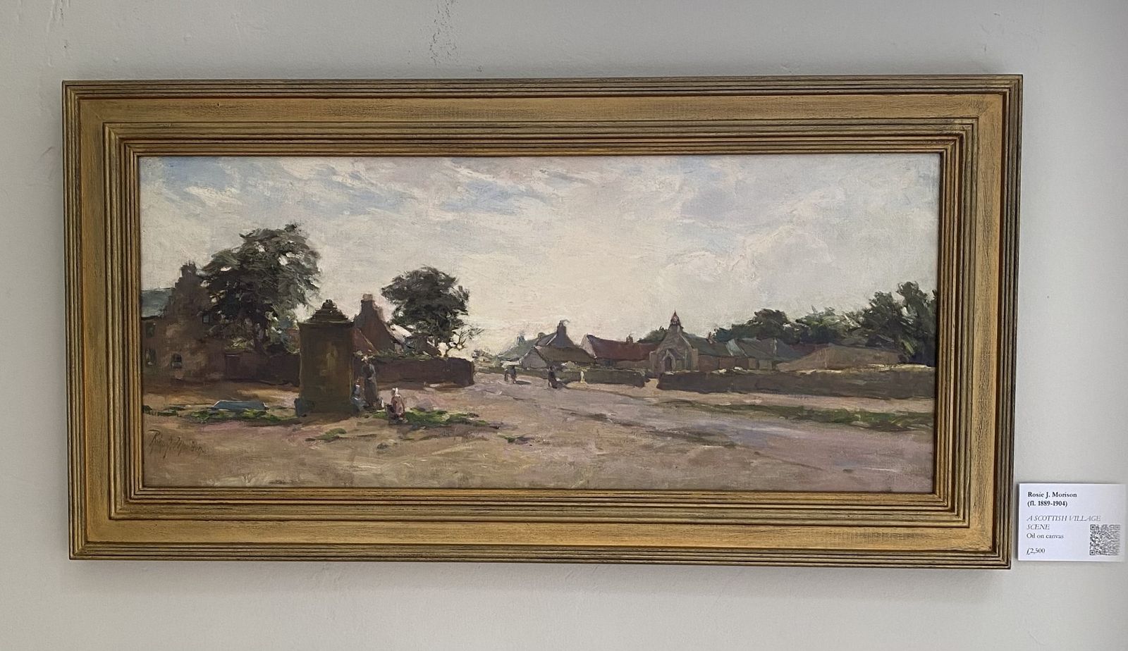 A Scottish Village Scene By Rosie Morison photo furniture