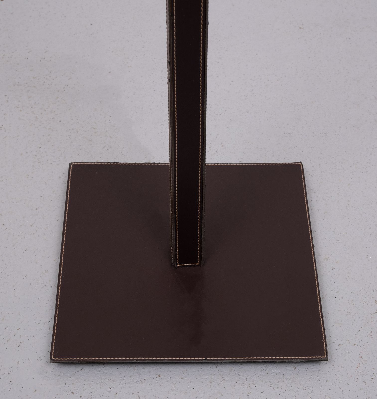 Stich Leather Floor Lamp Manufactured By Sce France photo Lighting
