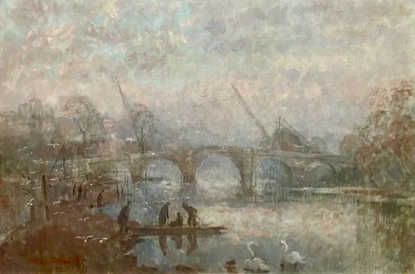 Richmond Bridge By Philip Connard photo furniture