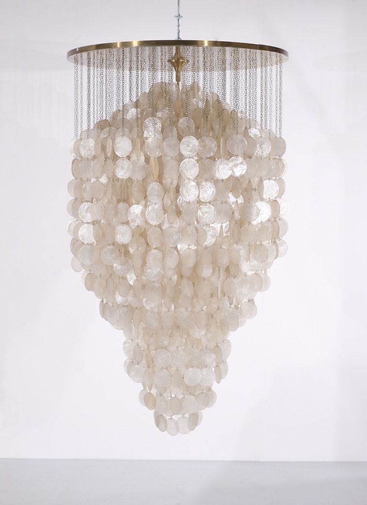 Lighting Pendant Light Attributed By Verner Panton, 1960's. photo