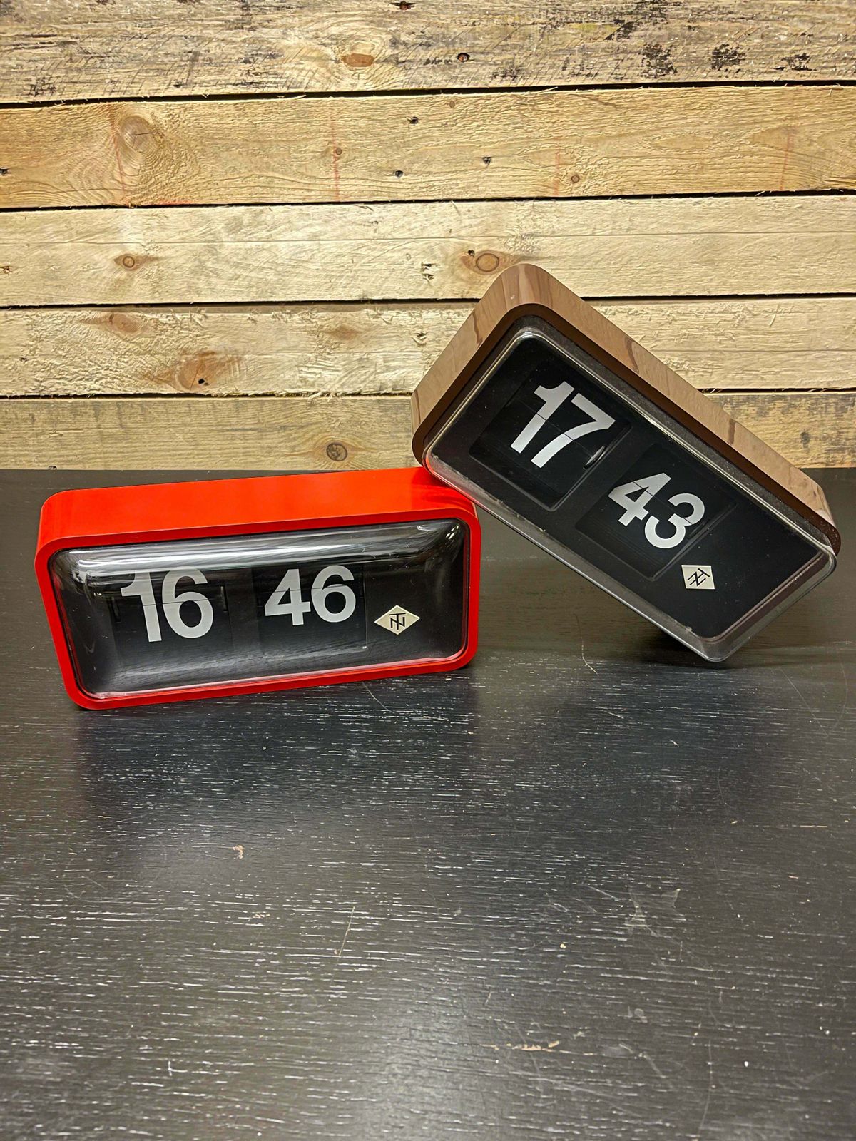 photo for sale 1960's Tn Tele Norma West German Station Flip Clock