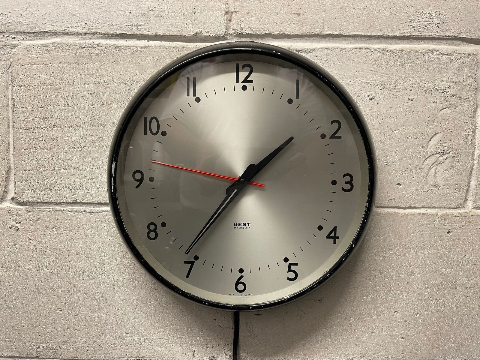 1960s Gents Of Leicester Electric Factory Clock