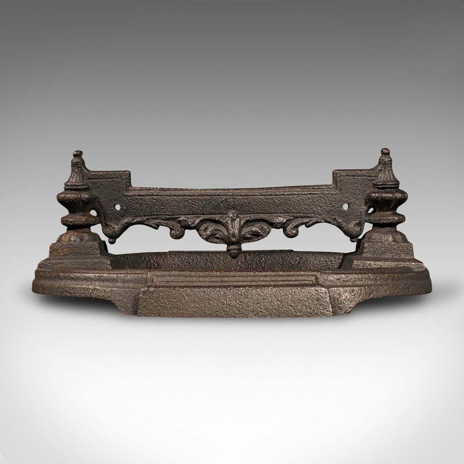 Antique Entrance Boot Scraper, English, Cast Iron Doorway Shoe Cleaner, Georgian photo for sale