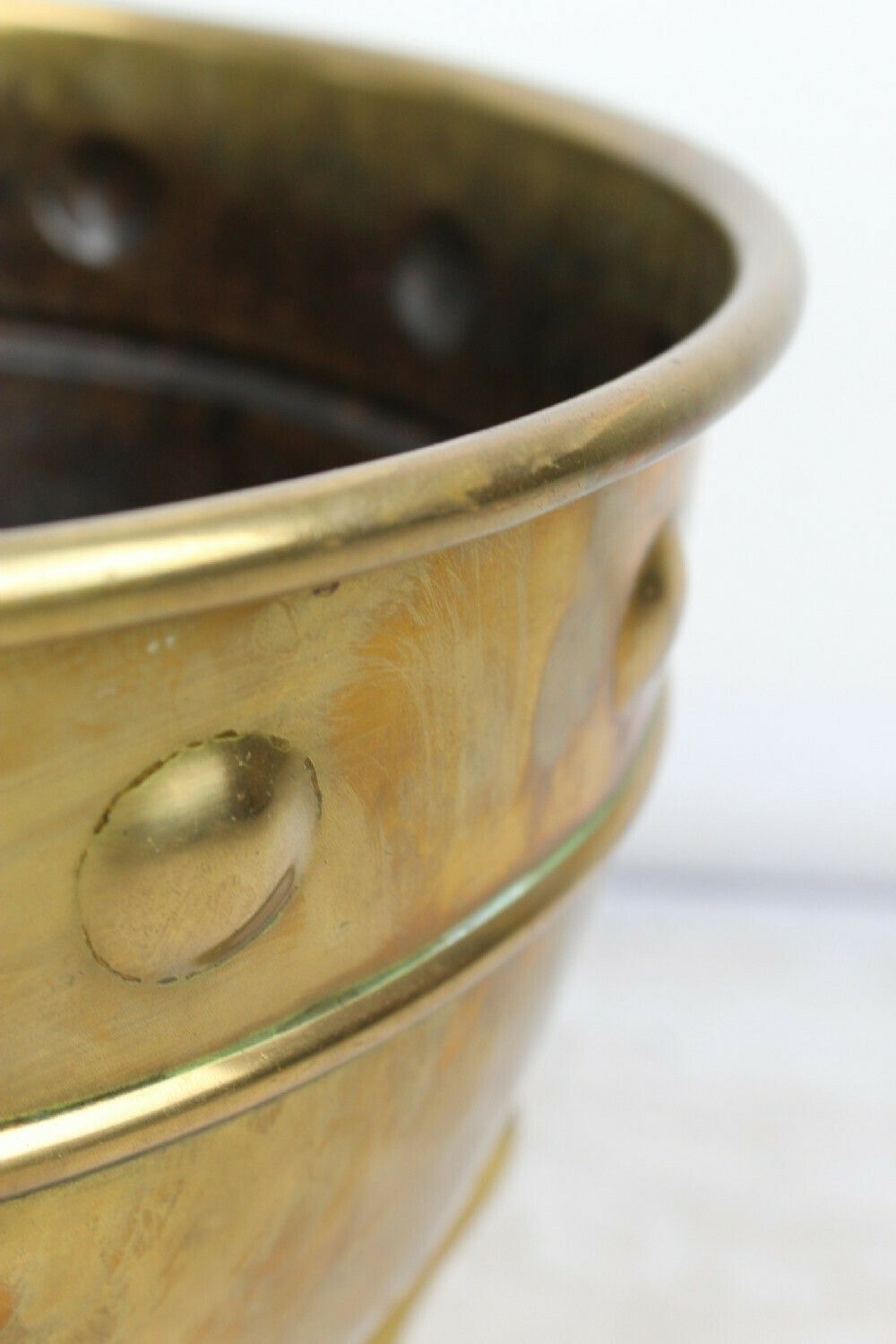 Home Decor Victorian Arts & Crafts Brass Jardinière By Henry Loveridge photo