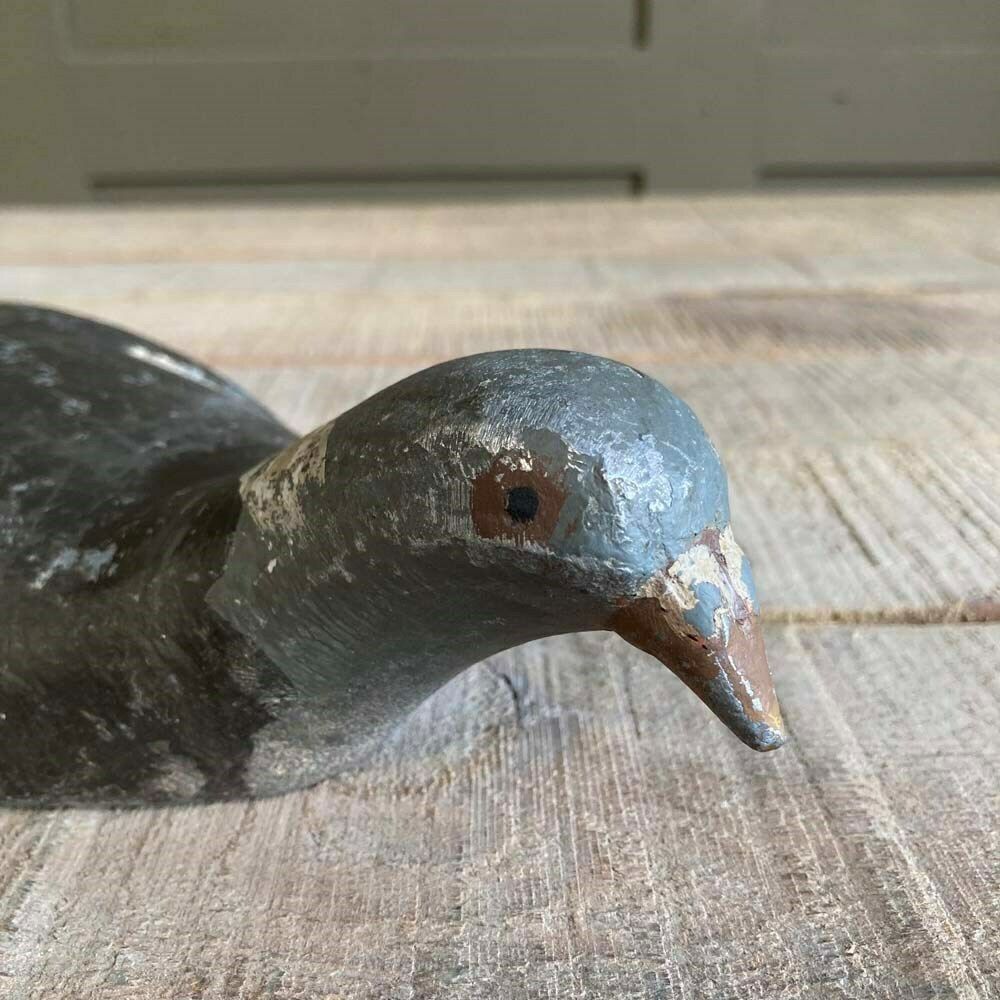 photo for sale Antique Metal Pigeon Decoy   'John Peskett'