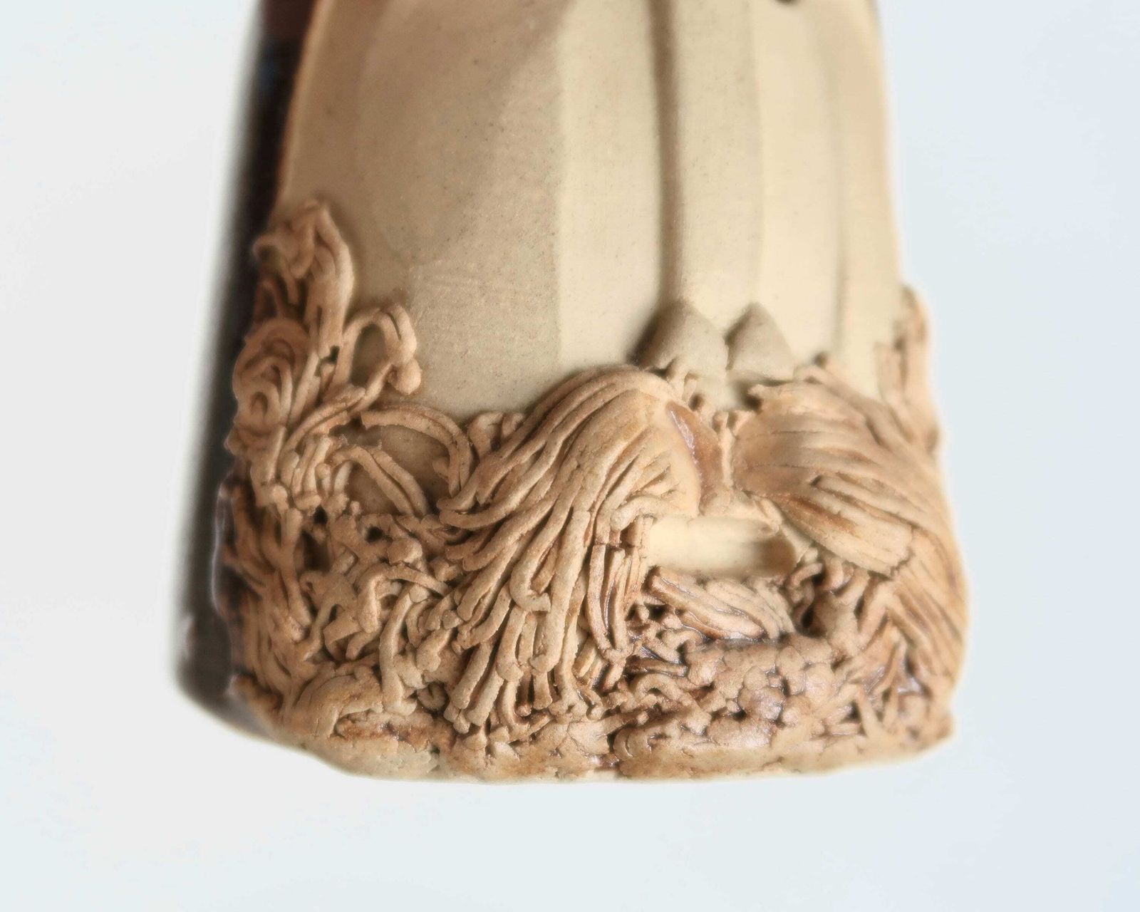 Engelse Stoneware Spaarpot Van Waldron Pottery, Made In England: Vikingshoofd, Vintage / Keramiek, Baard, Snor, Box photo 114.0