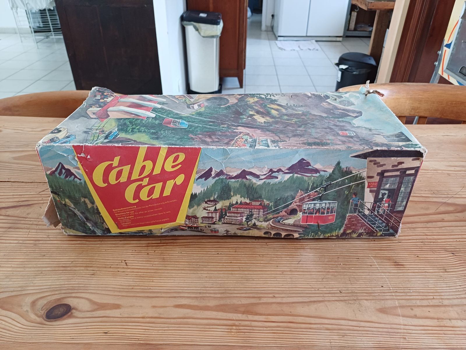 Old Toy From The 50s Jechnofix Tole photo furniture