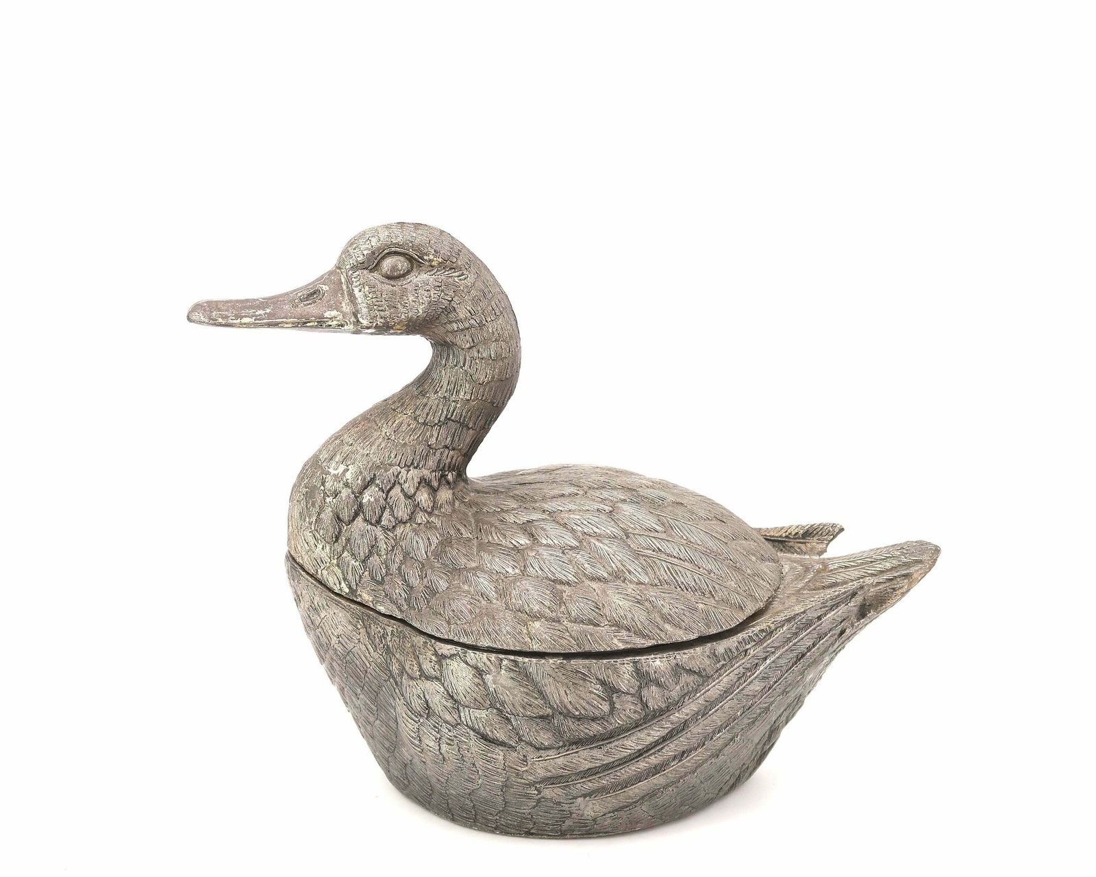Duck Ice Bucket By Mauro Manetti, Made In Italy, 1970s / Sculpture, Italian Design, Kitchen