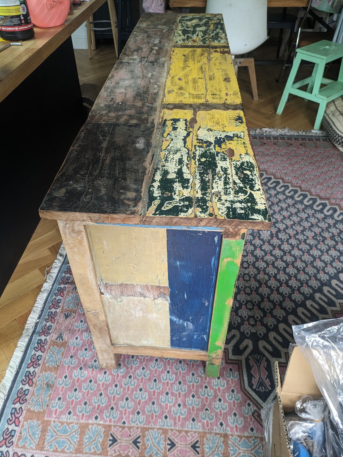 Bohemian Balinese Hardwood Sideboard photo furniture