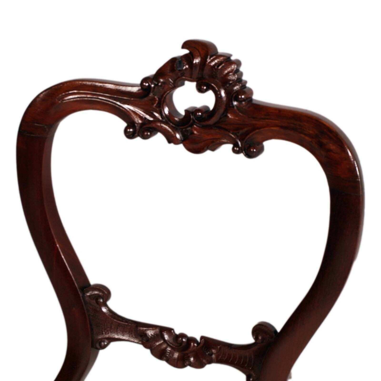19th Century French Mahogany Table Empire Style With Louis Philippe Four Chairs photo vinterior