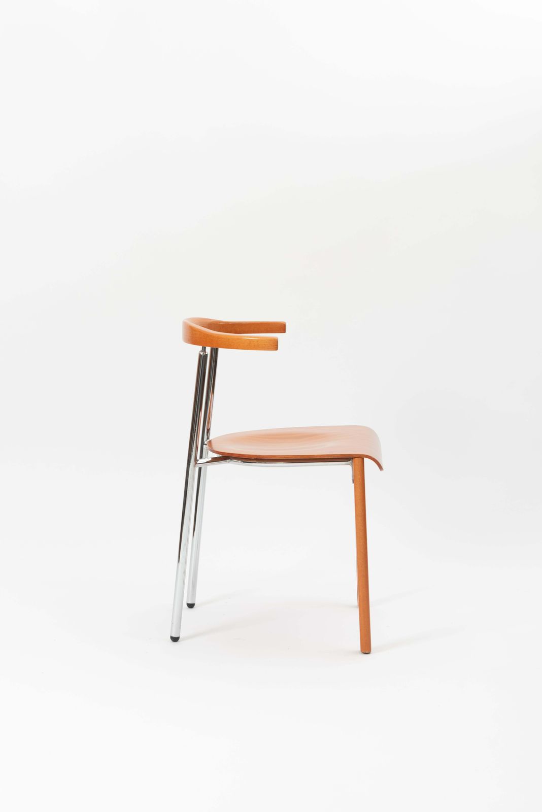 Set Of 6 Italian Cherry Wood Chairs photo Furniture