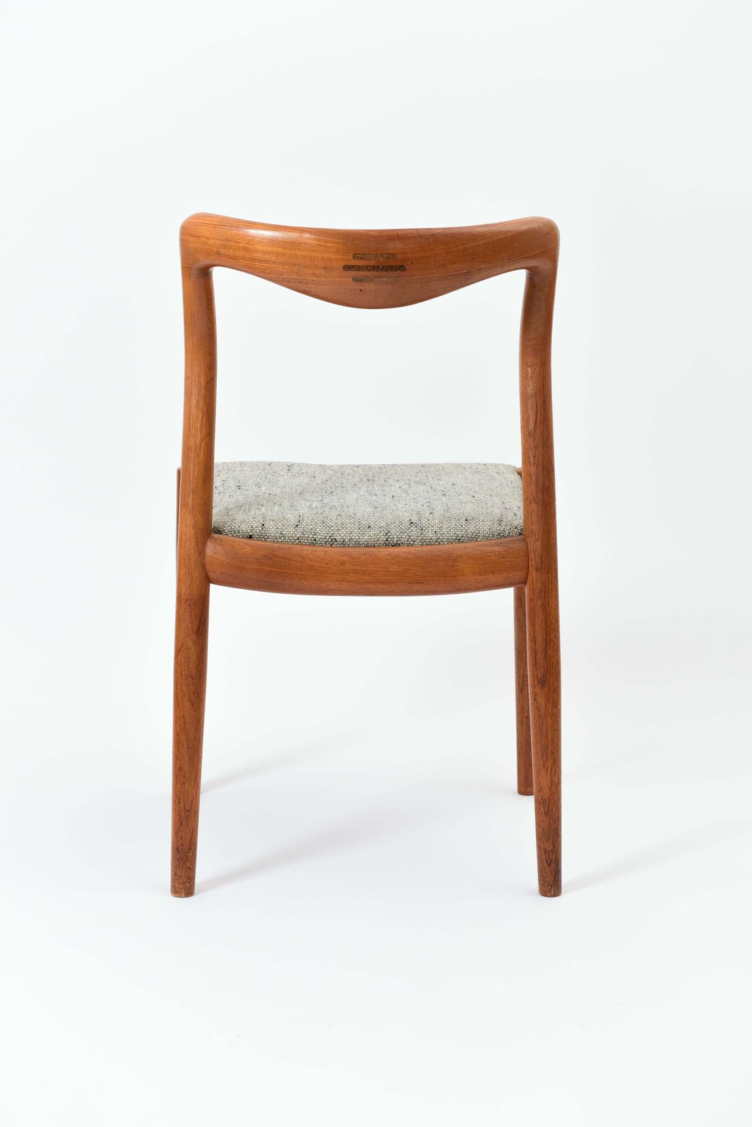 Set Of 2 Mid Century Danish Dinning Chairs By H.W. Klein photo Furniture