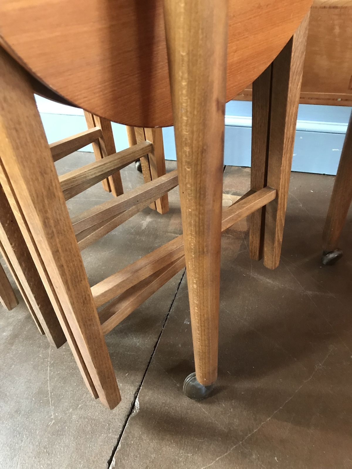 Nest Of 5 Tables Poul Hundevad Style For Novy Domov  Teak Finish photo furniture