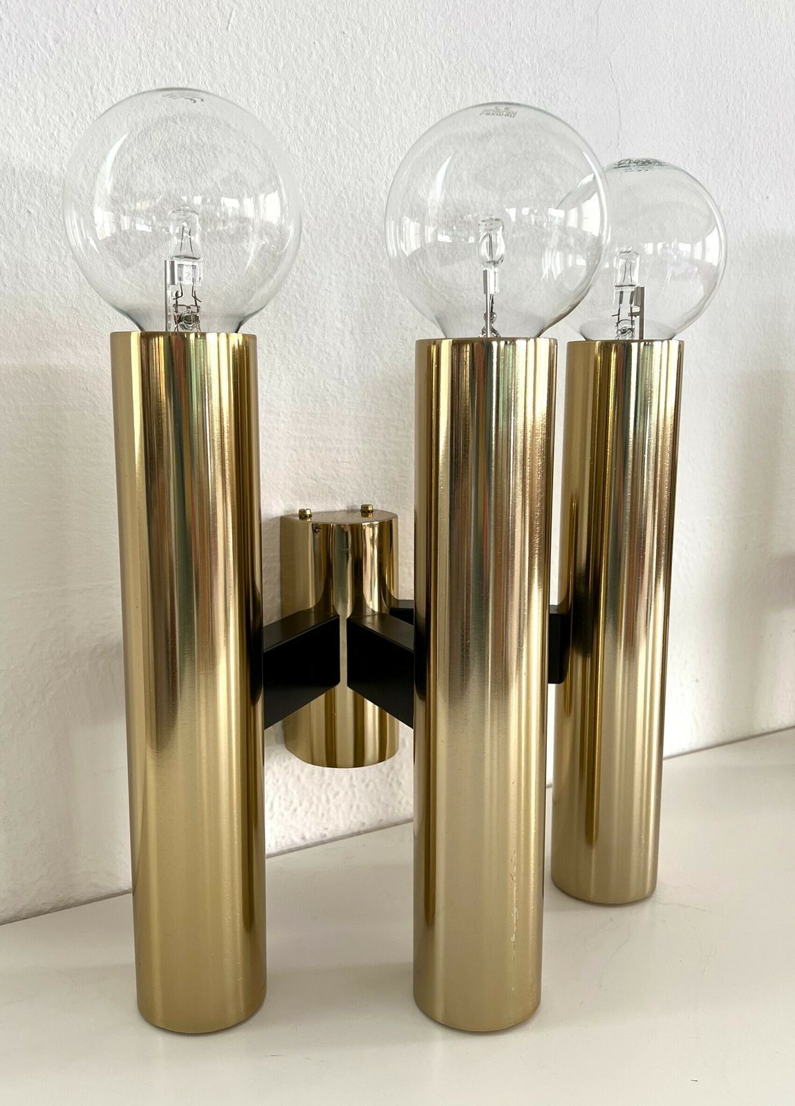 Jo Hammerborg For Fog & Mørup Large Size Wall Sconces, 1960 photo for sale