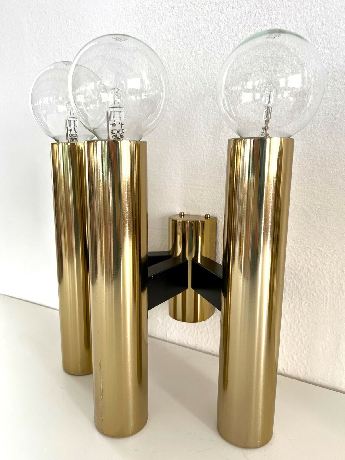 Jo Hammerborg For Fog & Mørup Large Size Wall Sconces, 1960 photo vintage