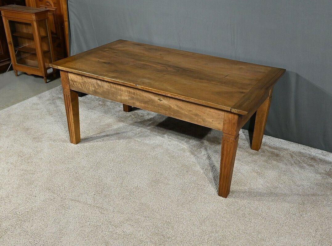 Walnut Coffee Table, Louis XVI – 19th Century Style photo for sale