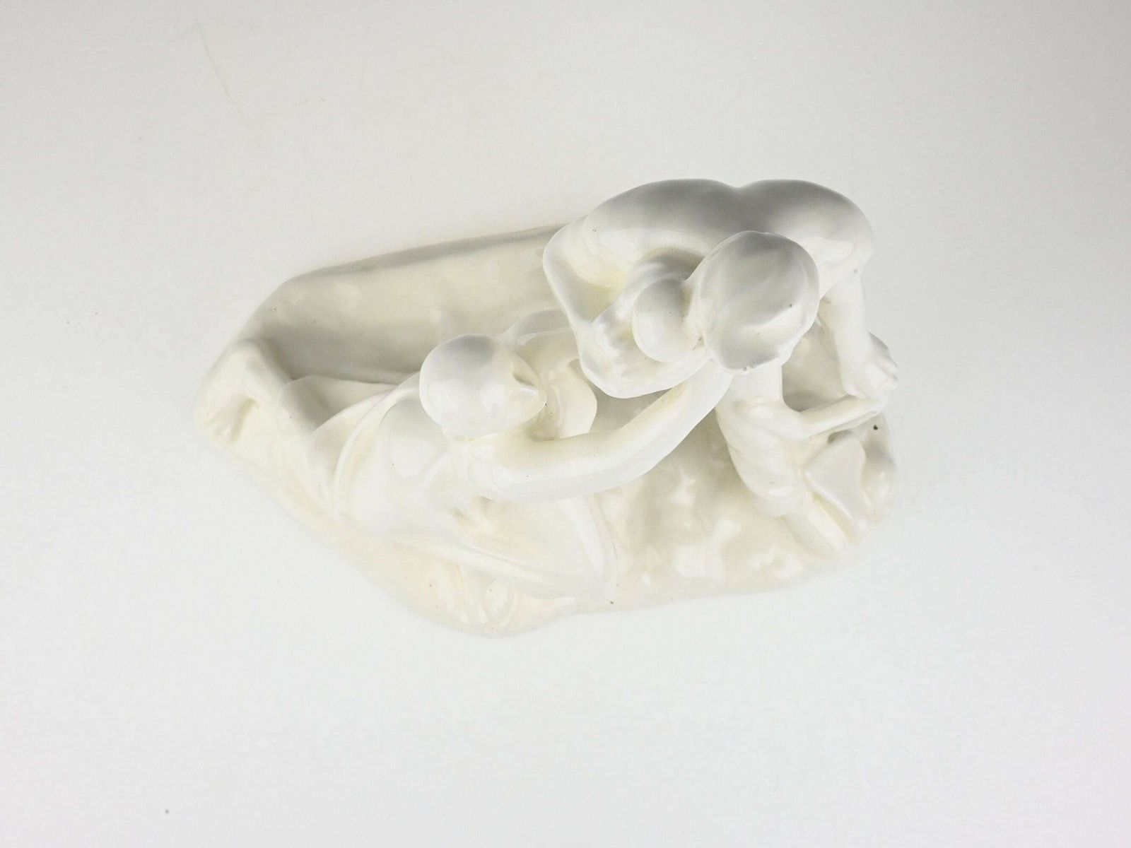 photo furniture Czech Ceramic Sculpture, Emil Hlavica Design, Family Scene Statue, Mid Century Statue, Mid Century, Ceramic Statue, Ceramic Decoration
