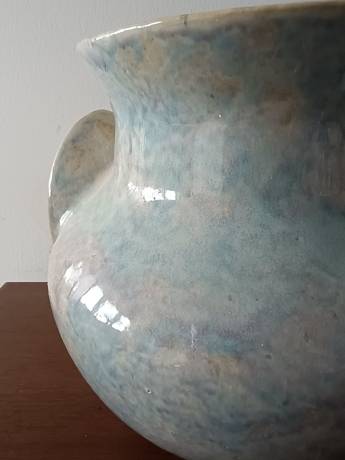 Porcelain Sevres Vase Dated 1962 "Oreilles" Design By Or After Roger Capron, Vallauris photo Home Decor