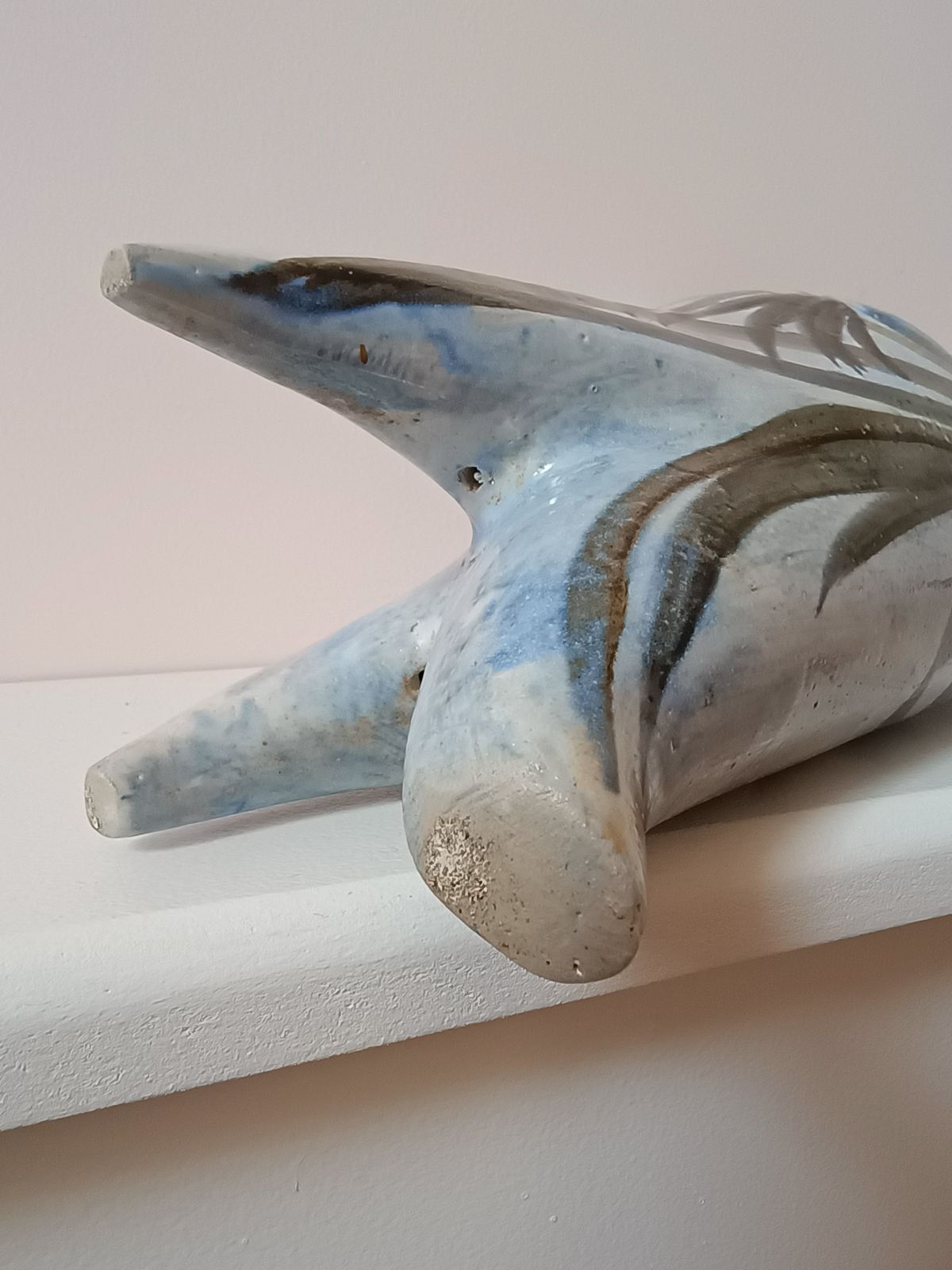 Scandinavian Bird Planter Rorstrand Gustavsberg Stig Lindberg Style C1960 photo vinterior