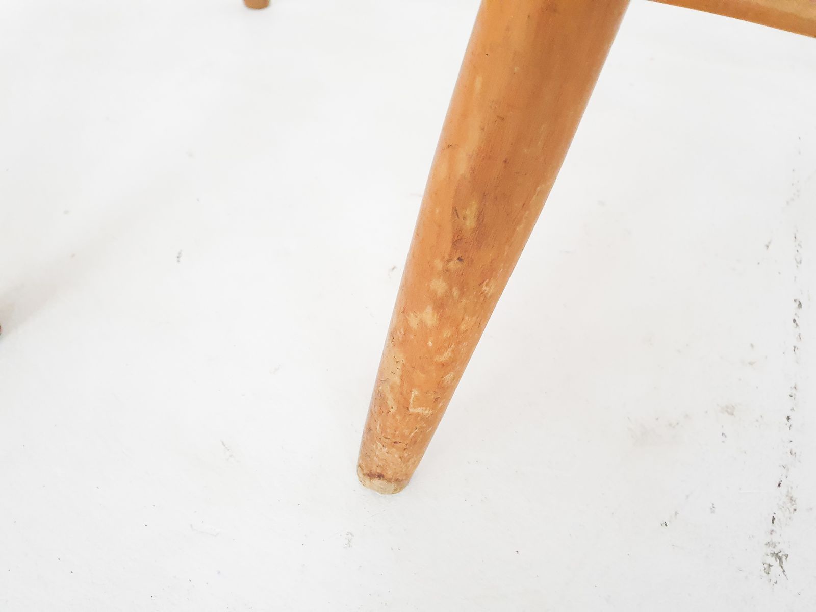 Pastoe Stijl Spijlenrug Eetkamerstoelen, Nederland, Ca. Jaren 1950 photo vintage