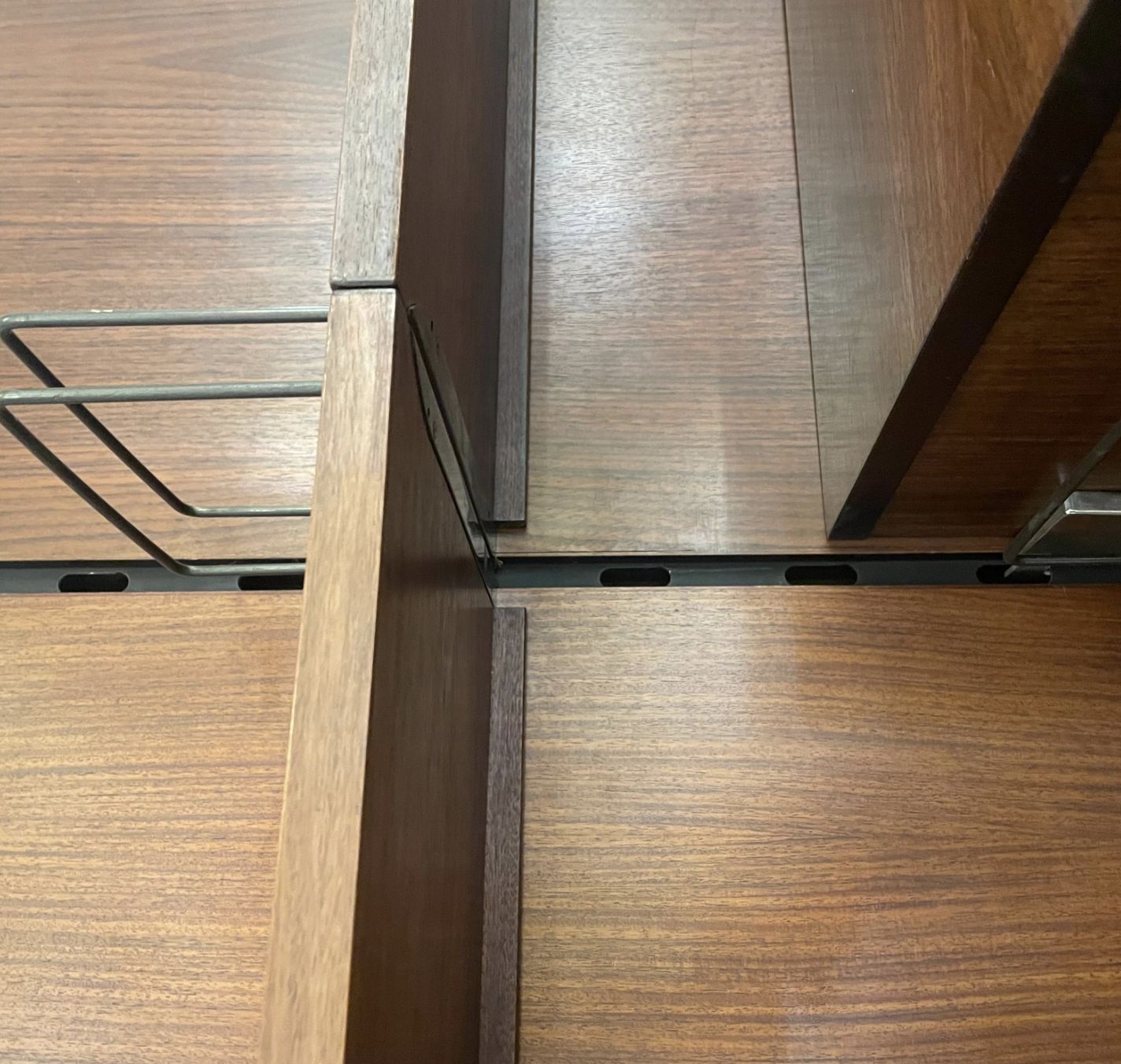 Mid Century Teak Wall Unit By Ico Parisi, Italy 1960s photo vinterior