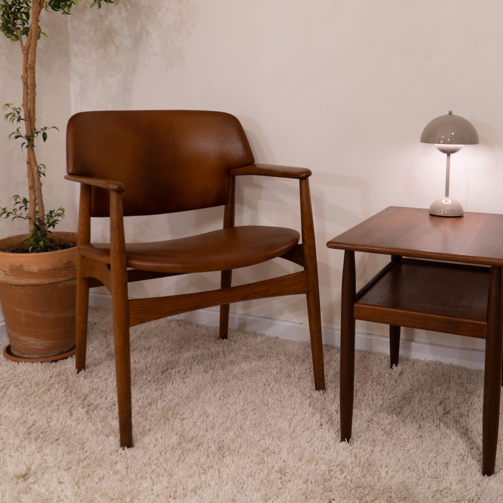 Ejner Larsen & Aksel Bender Madsen Oak Armchair photo Furniture