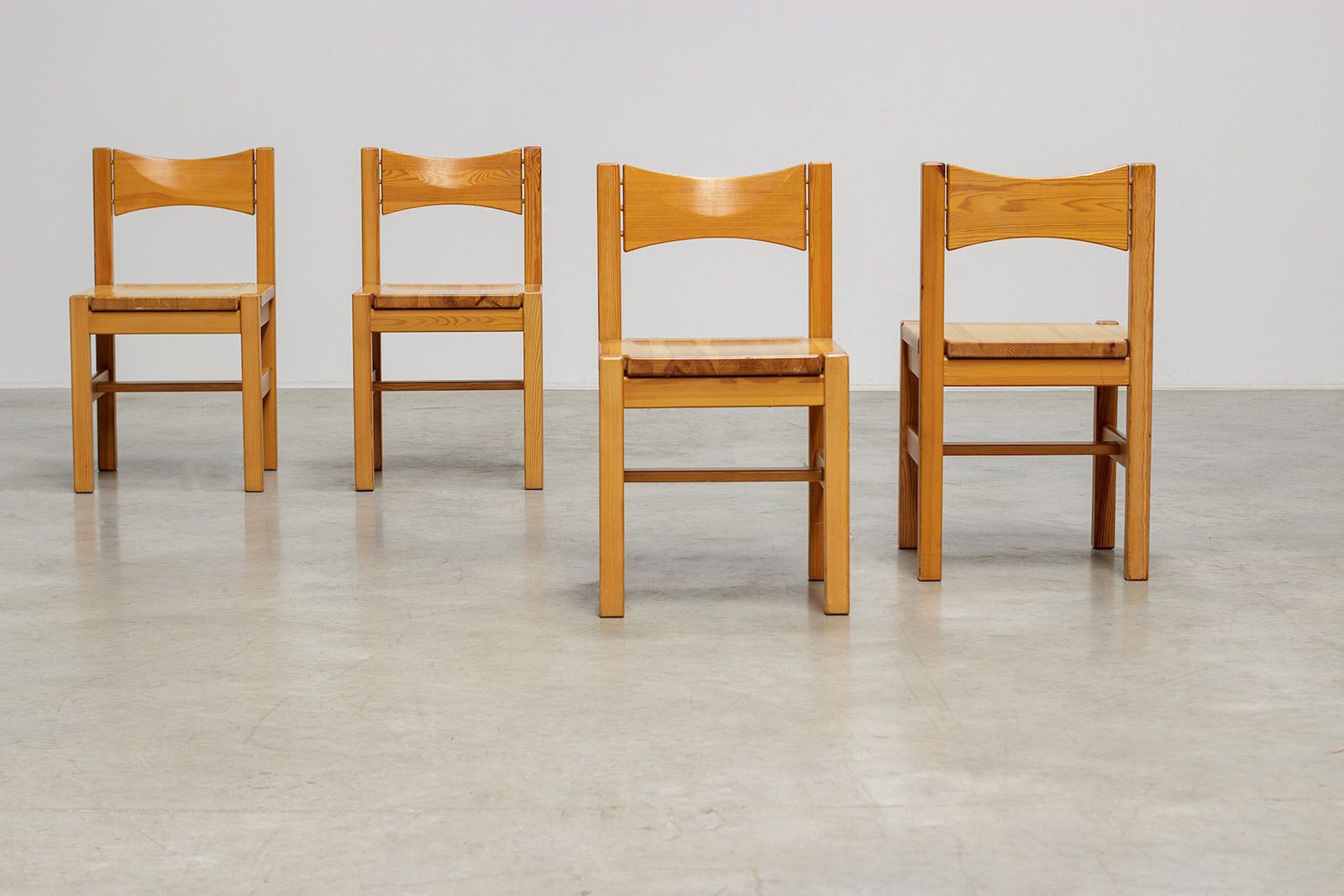 Hongisto Dining Chairs By Ilmari Tapiovaara For Laukaan Puu, Finland 1963 photo for sale