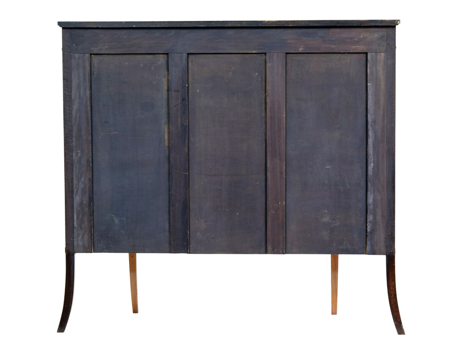photo furniture 19th Century Sheraton Revival Satinwood Inlaid And Painted Cabinet