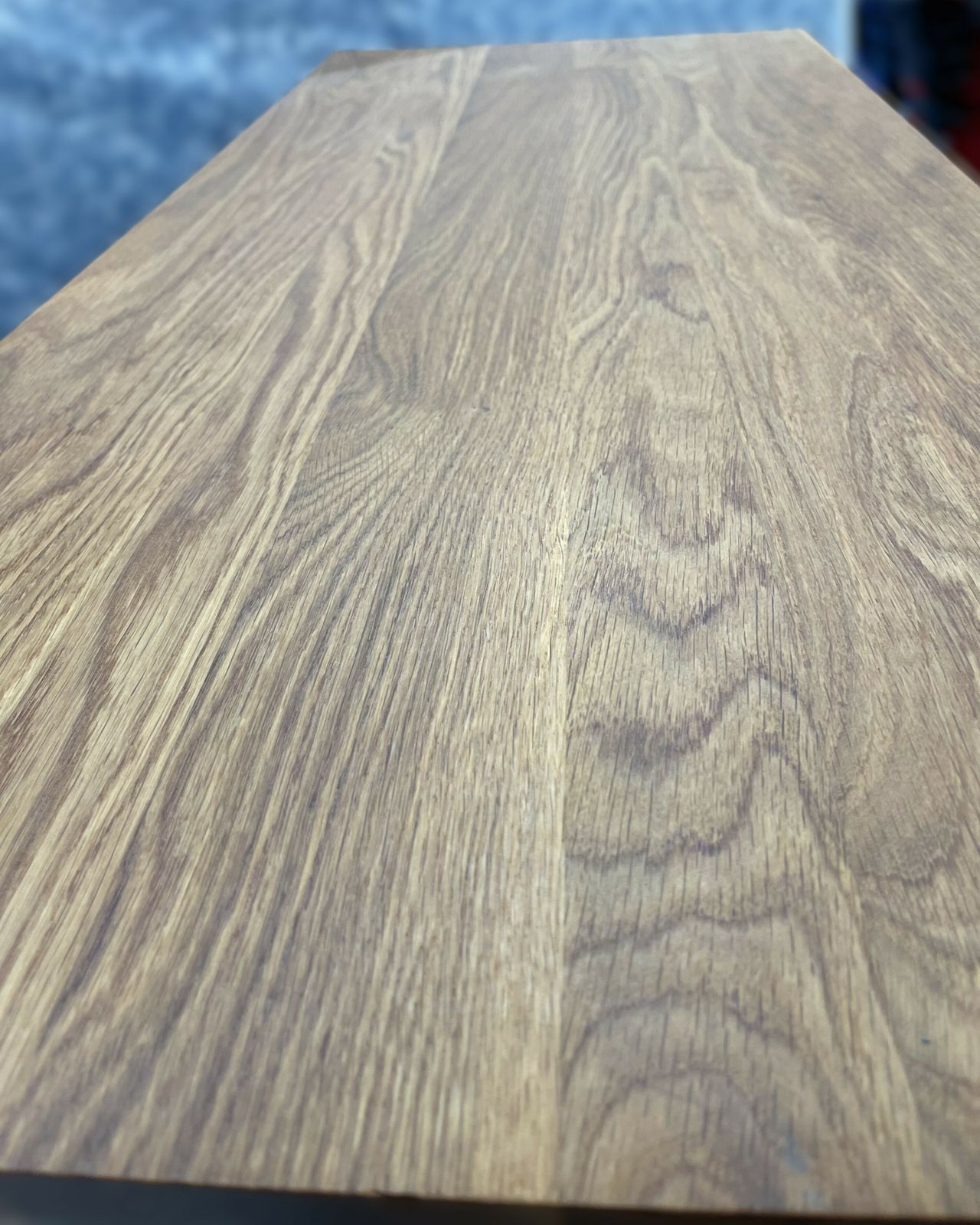Oak Chest Of Drawers, Solid Wood With 4 Large Drawers, Oiled Finish photo for sale