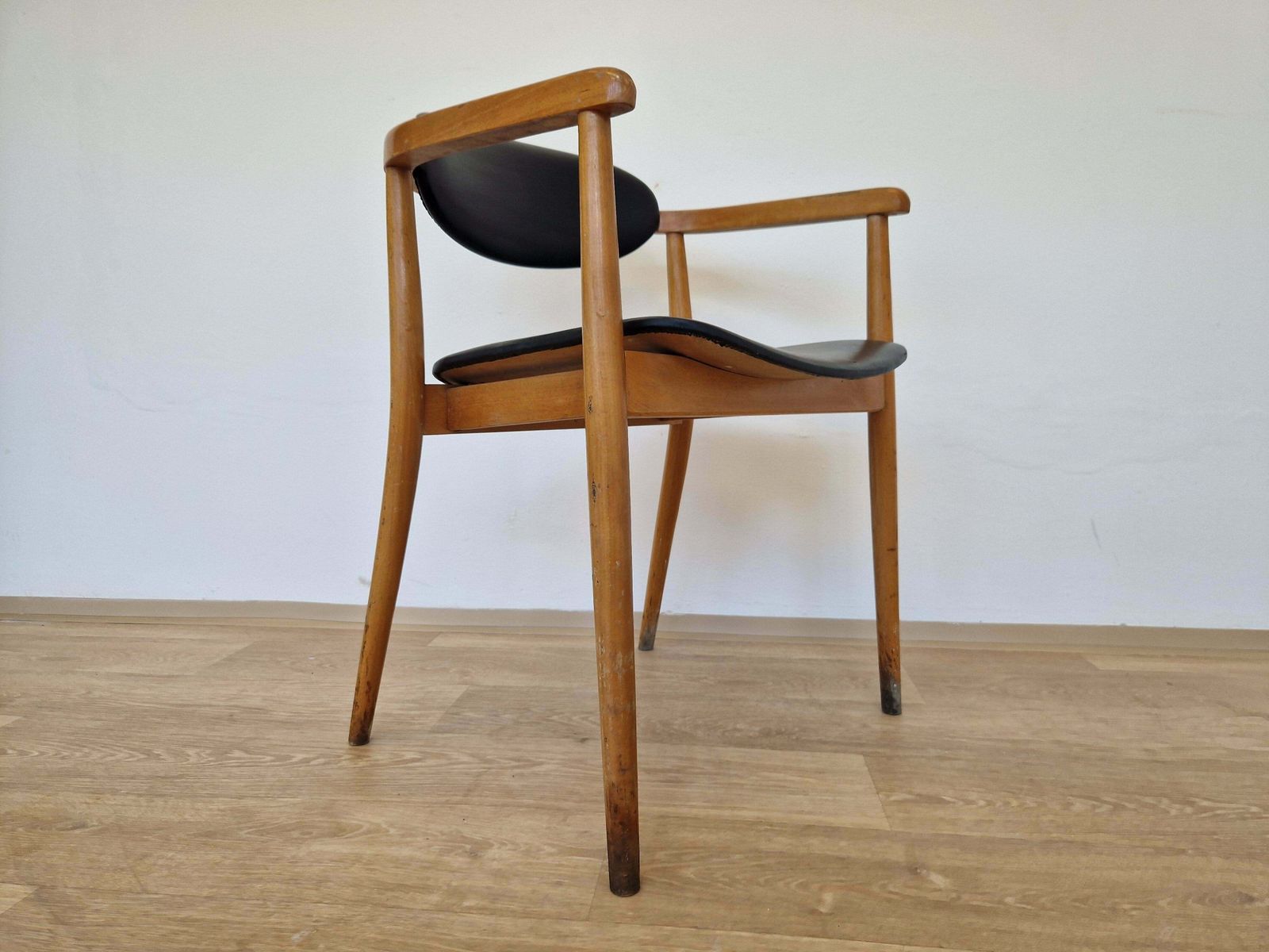 Midcentury Rare Chair Ton Designed By Antonin Suman, Scandinavian Style, 1960s photo for sale