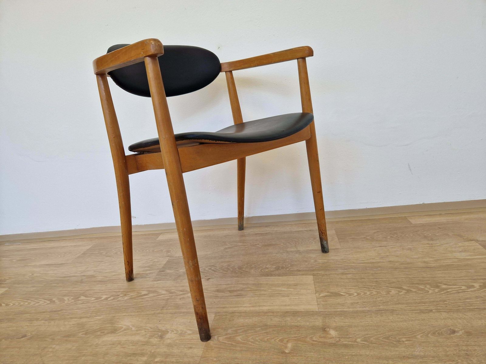 photo for sale Midcentury Rare Chair Ton Designed By Antonin Suman, Scandinavian Style, 1960s