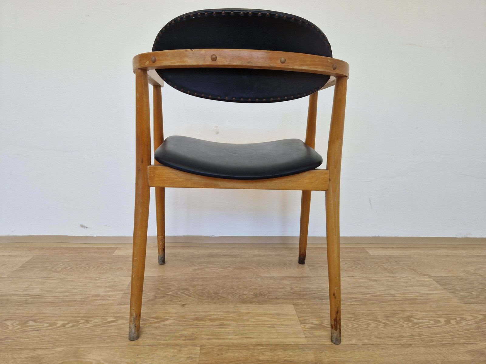 photo vinterior Midcentury Rare Chair Ton Designed By Antonin Suman, Scandinavian Style, 1960s