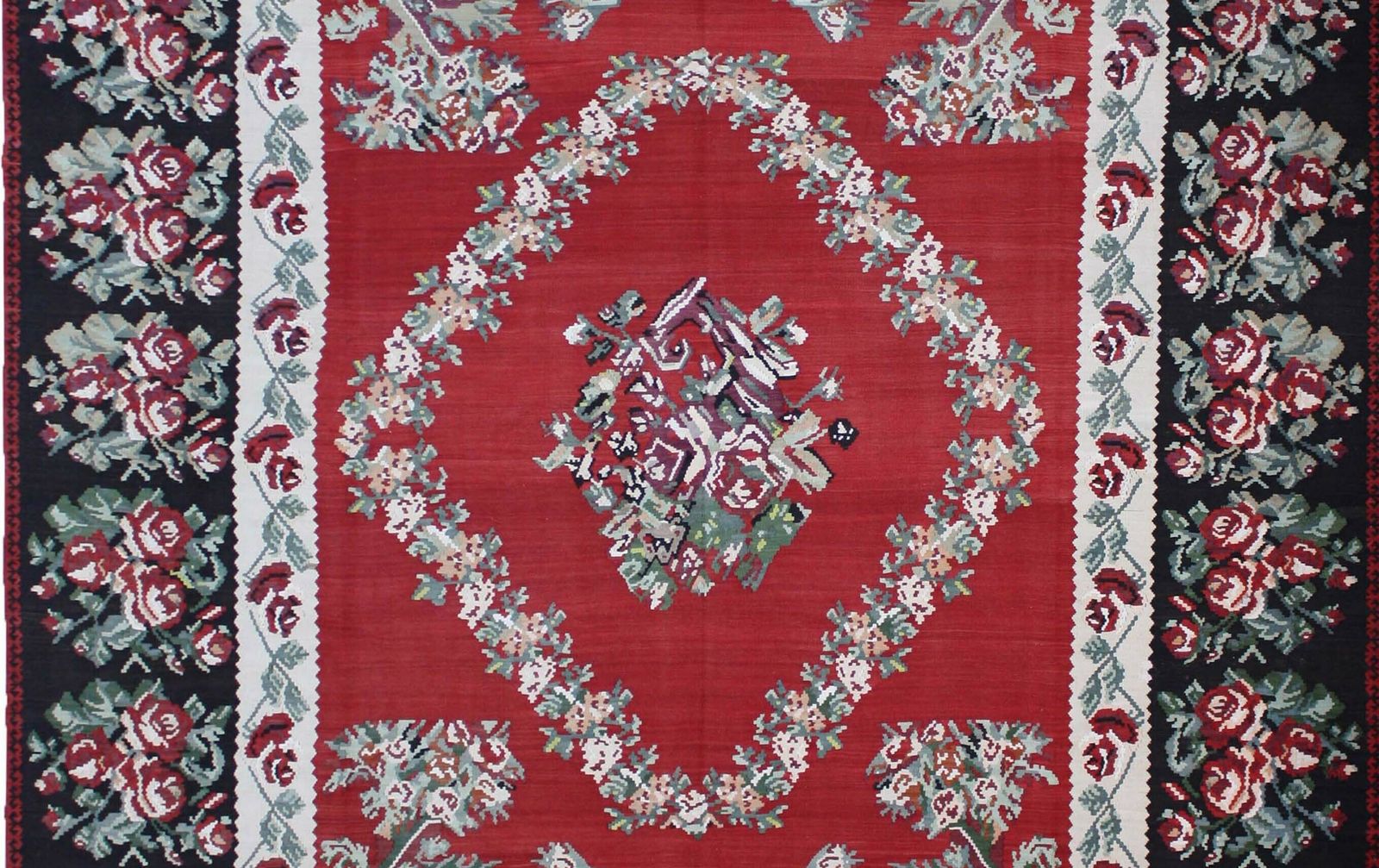 Fine Vintage Caucasian Kilim photo for sale