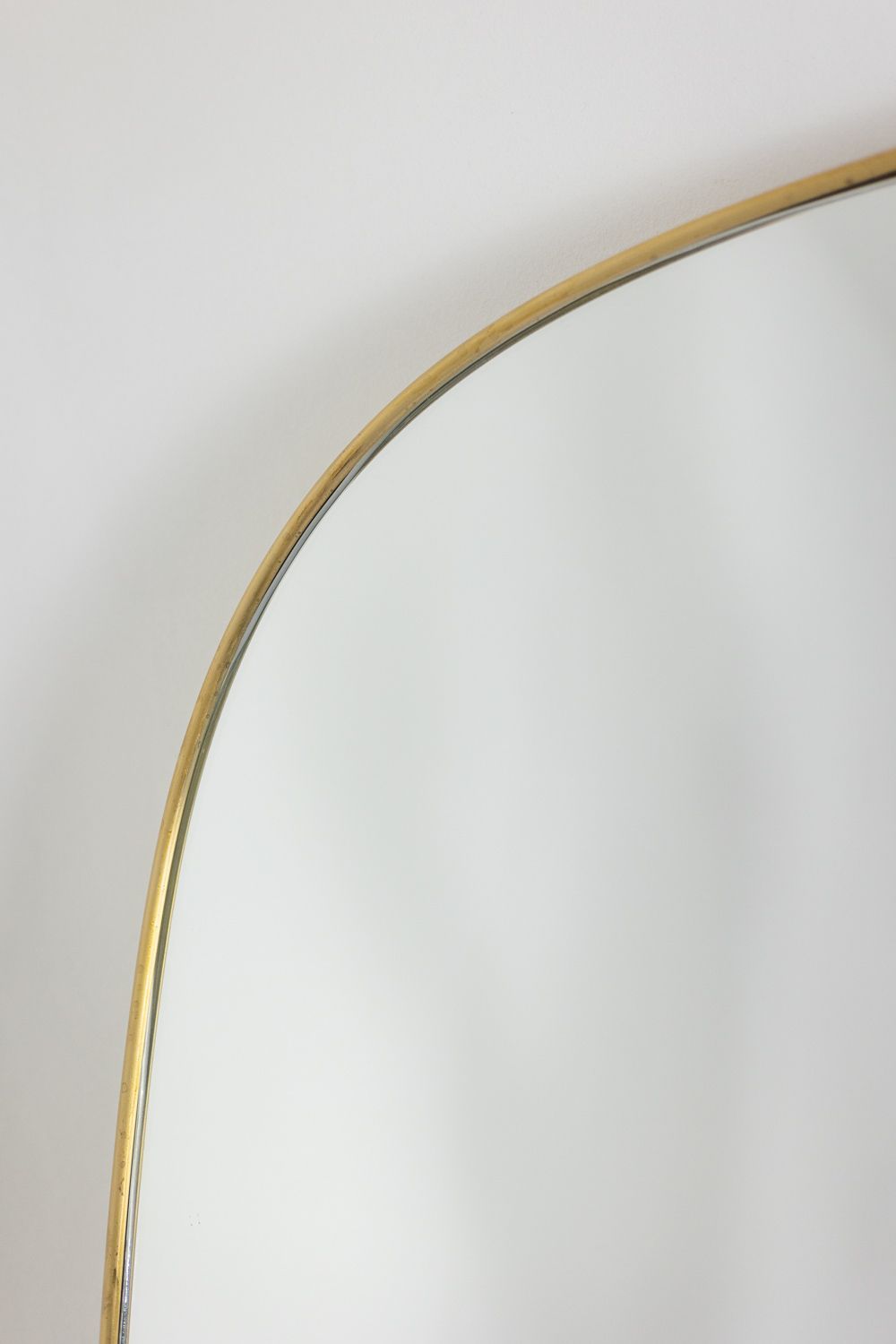 Pair Of 1950s Style Mirrors In Gilded Brass. Contemporary. Ls58731909u photo furniture
