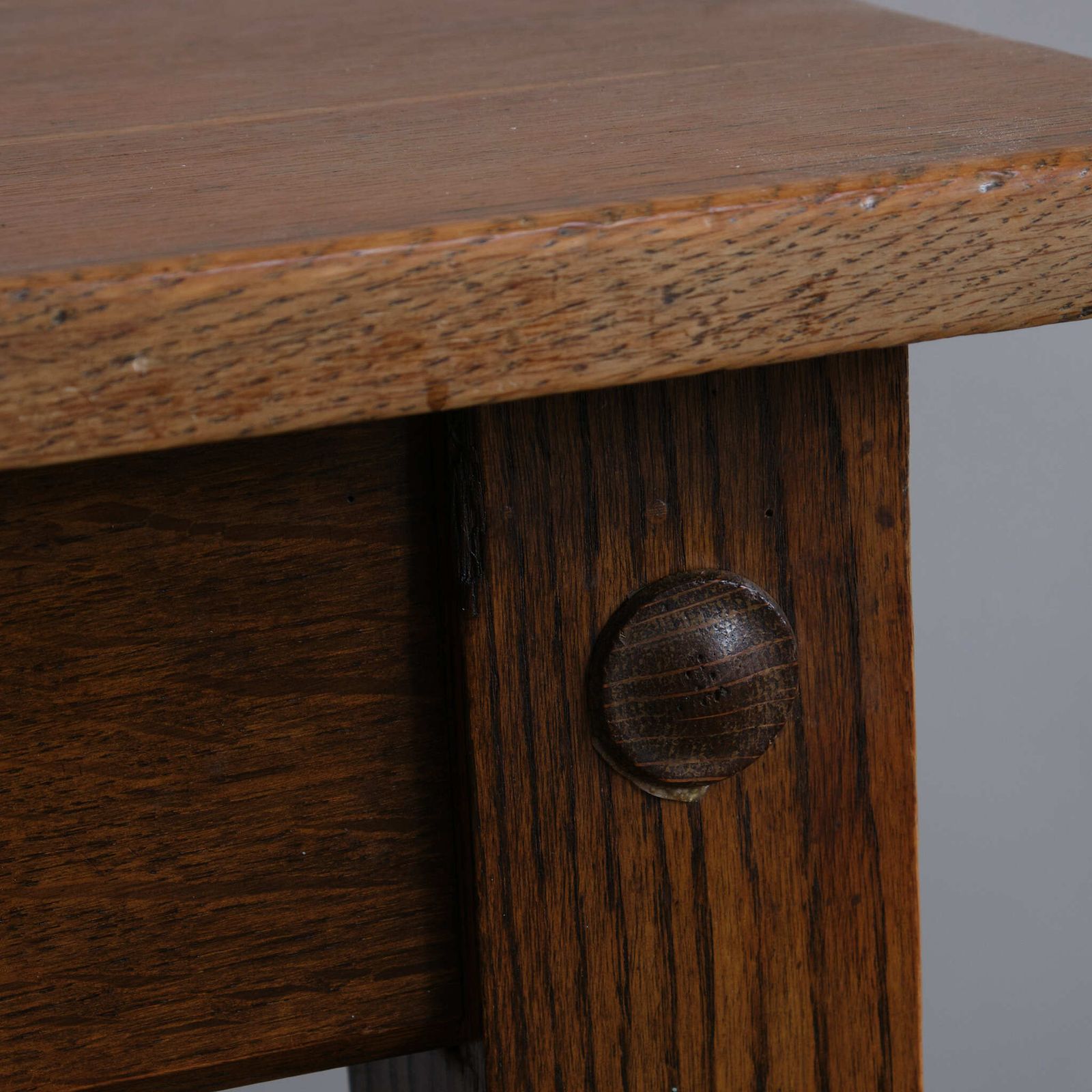 Antique Early 20th Century Oak Refectory Dining Table photo vinterior