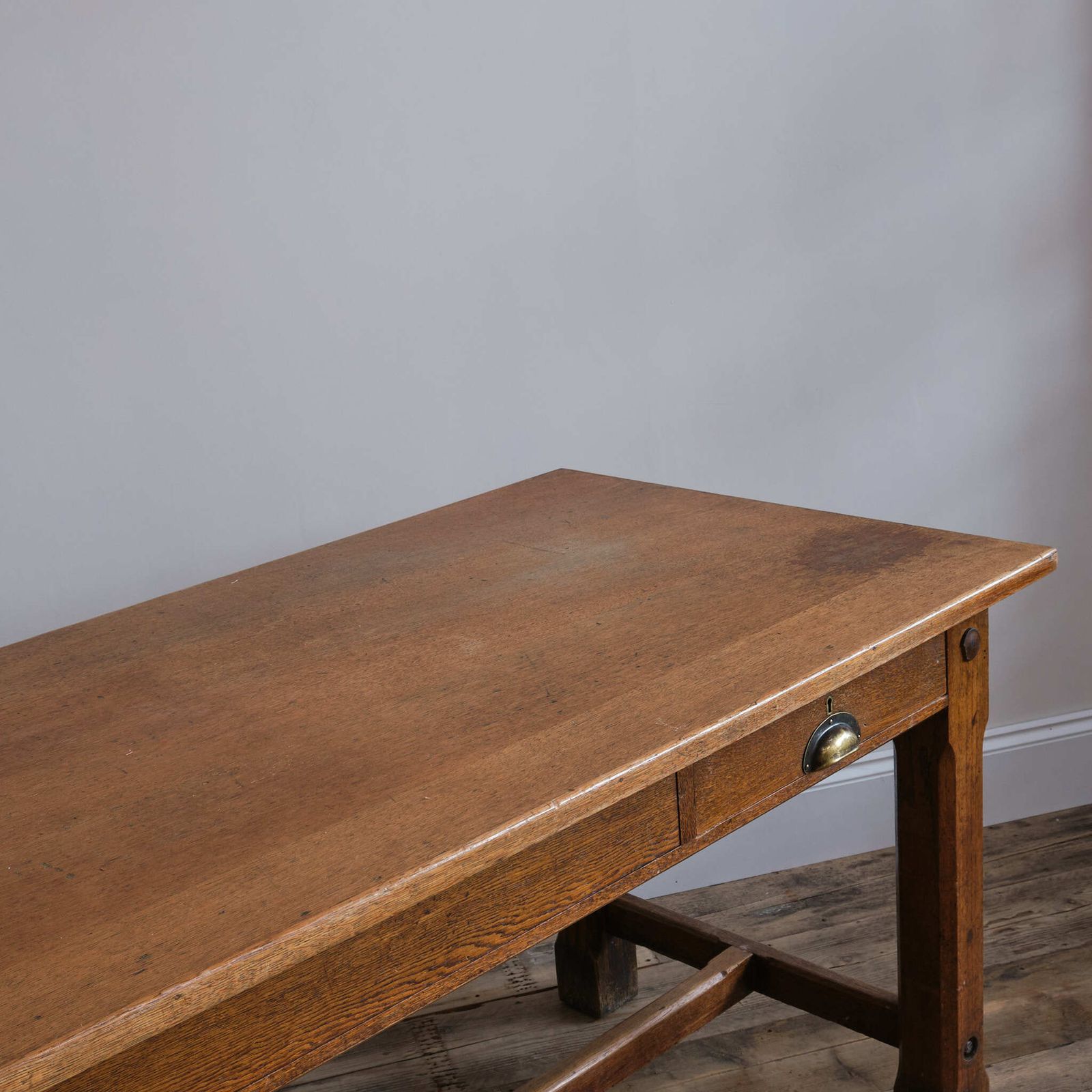 Antique Early 20th Century Oak Refectory Dining Table photo buy