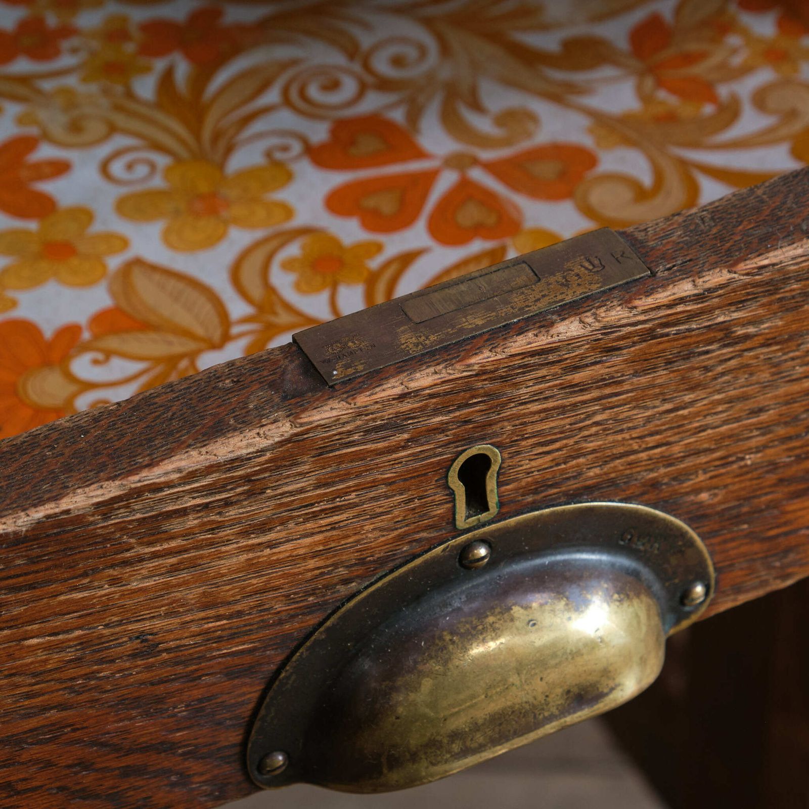 photo vinterior Antique Early 20th Century Oak Refectory Dining Table