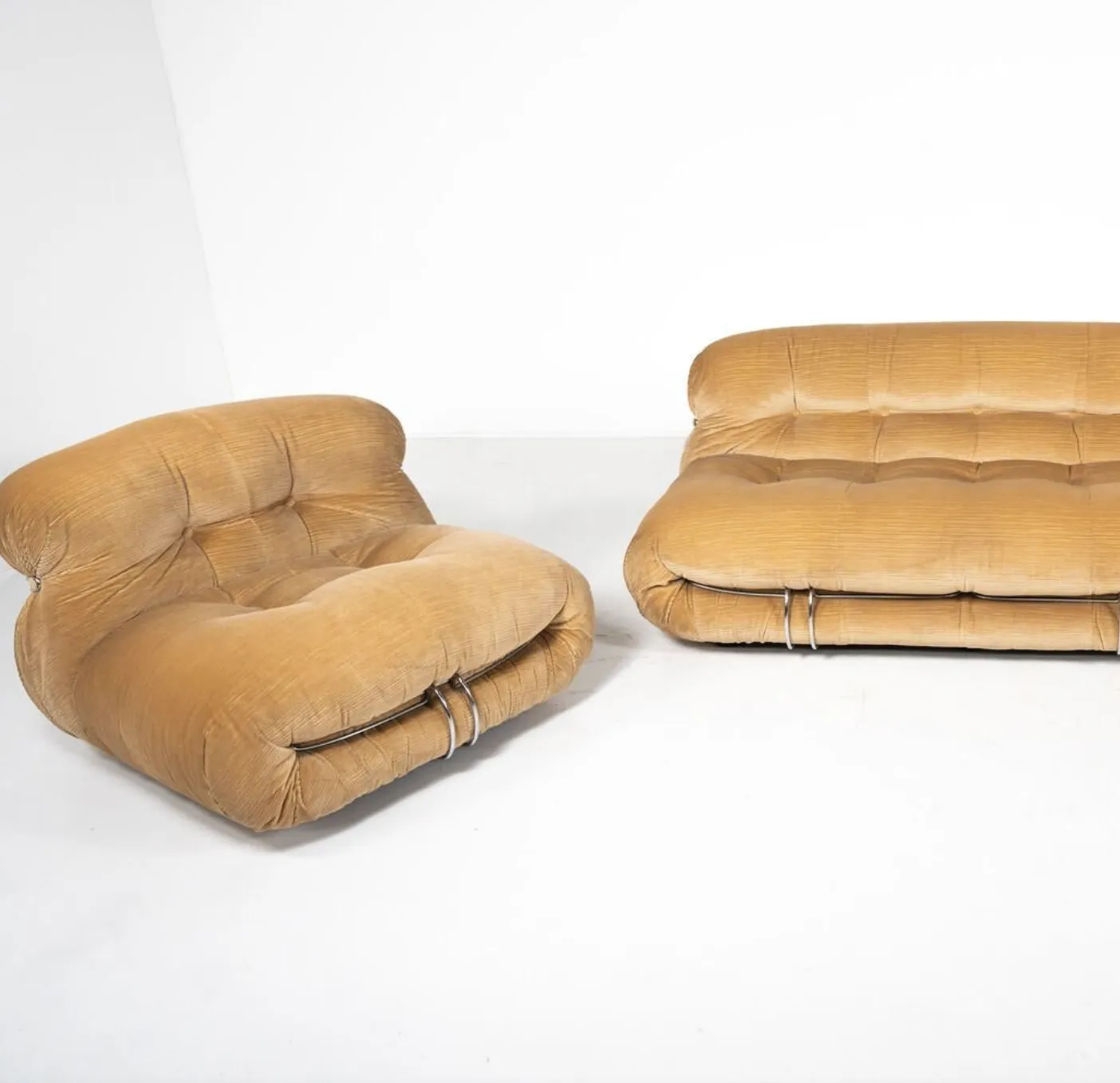 Mid Century Soriana Seating Set By Tobia & Afra Scarpa For Cassina, 1970s photo Furniture