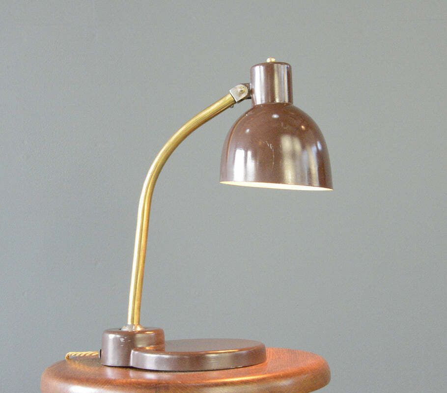 photo vinterior Desk Lamp By Ugo Pollice Circa 1930s