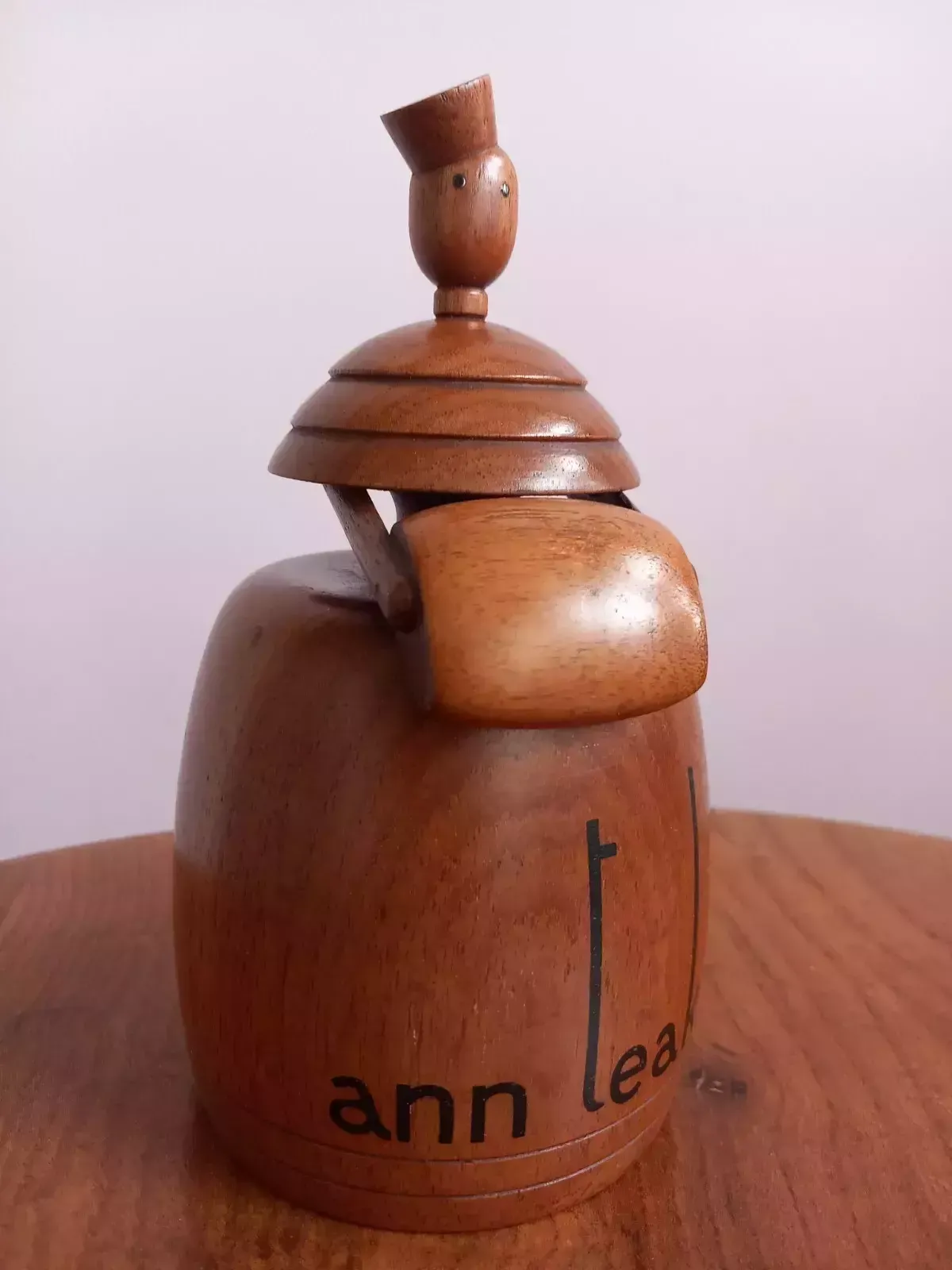 Mid Century Teak Counter / Reception Bell Ann Teak Bell photo buy