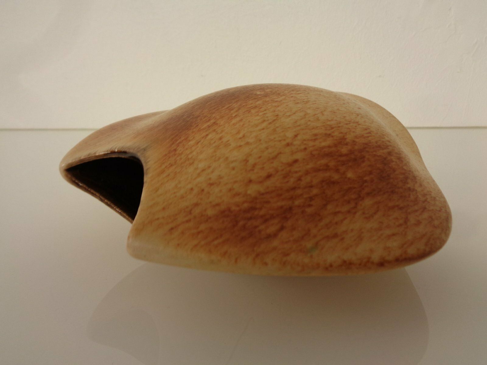 Home Decor Organic Ceramic Vase By Roberto Rigon For Bertoncello, 1960s photo