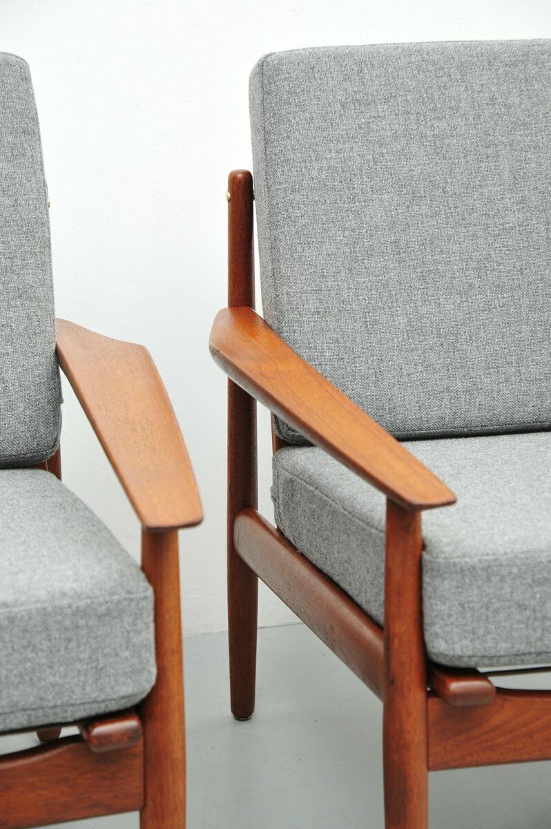 Teak Armchairs By Arne Vodder, Set Of 2 photo Furniture