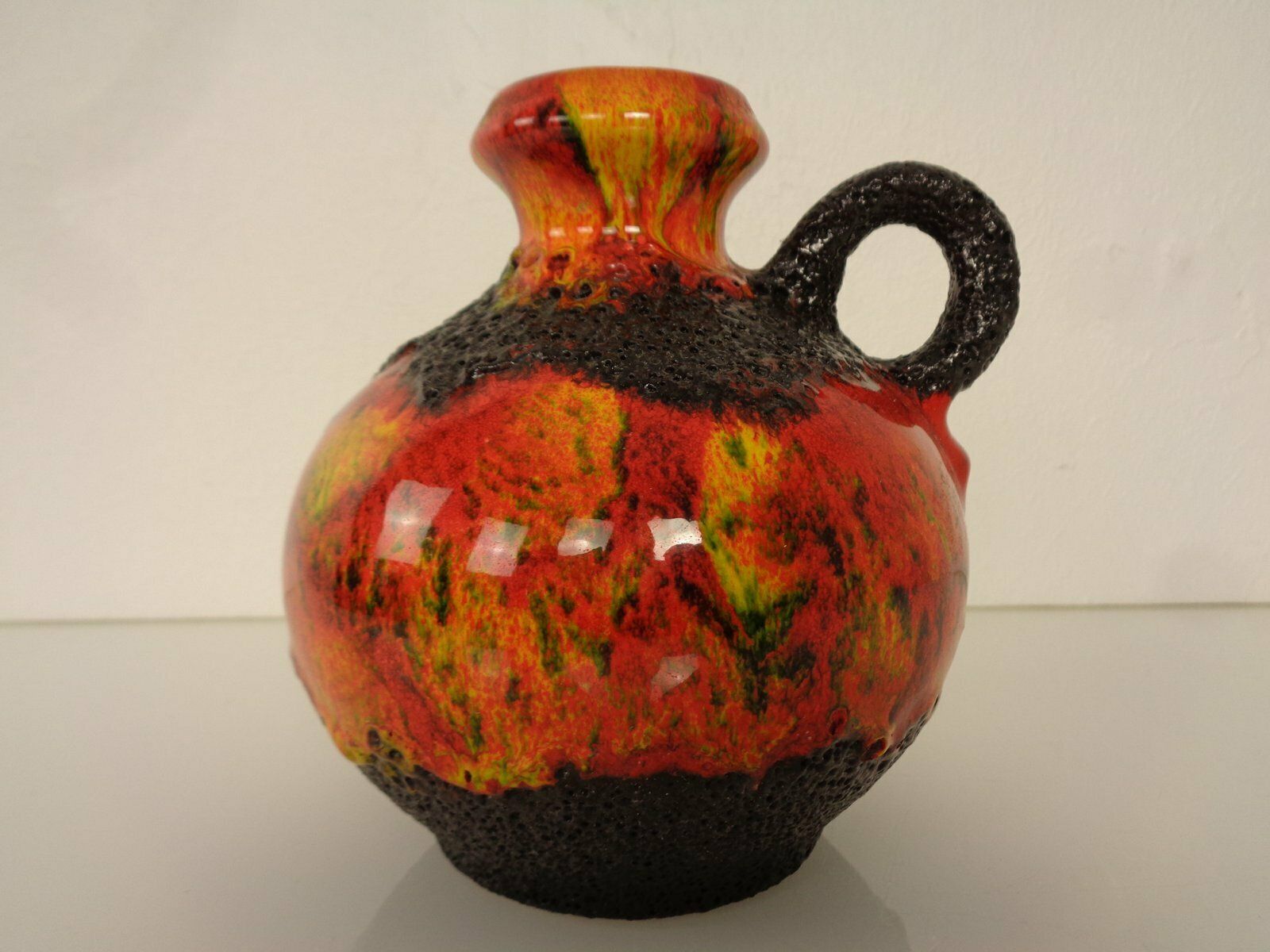 Lava Ceramic Vase From Walter Gerhards, 1970s