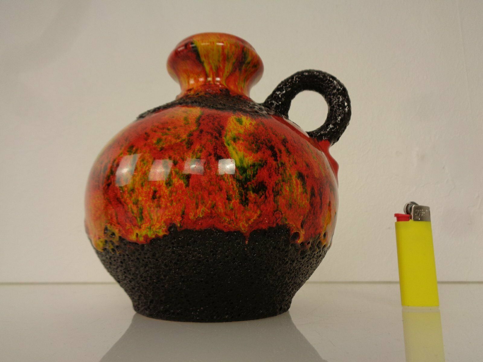 Lava Ceramic Vase From Walter Gerhards, 1970s photo buy