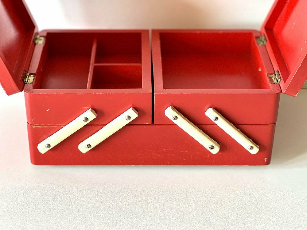 Vintage Naaidoos, 1960, Jaren 1960 photo Woonaccessoires
