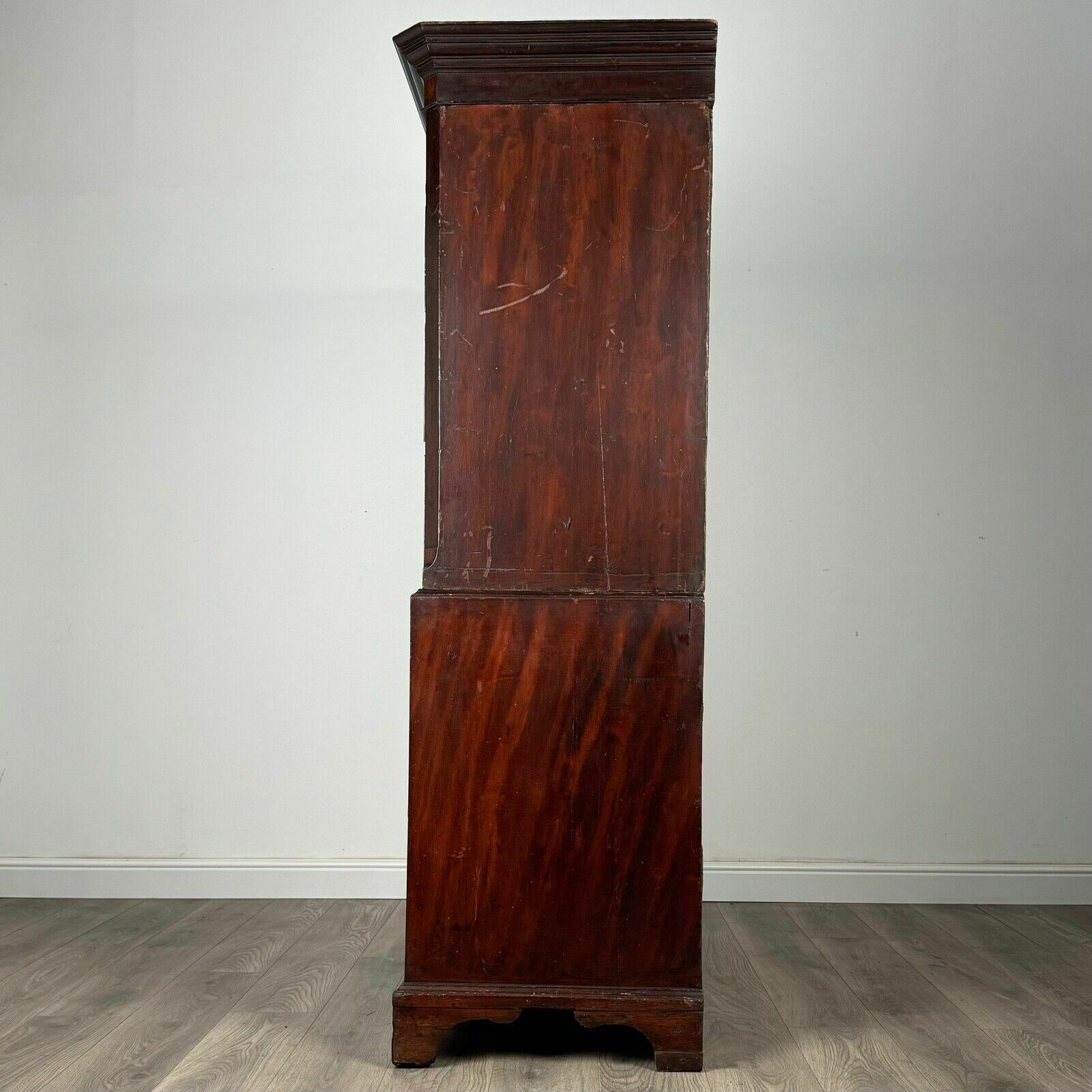 Antique 18th Century Chest On Chest In Mahogany photo for sale