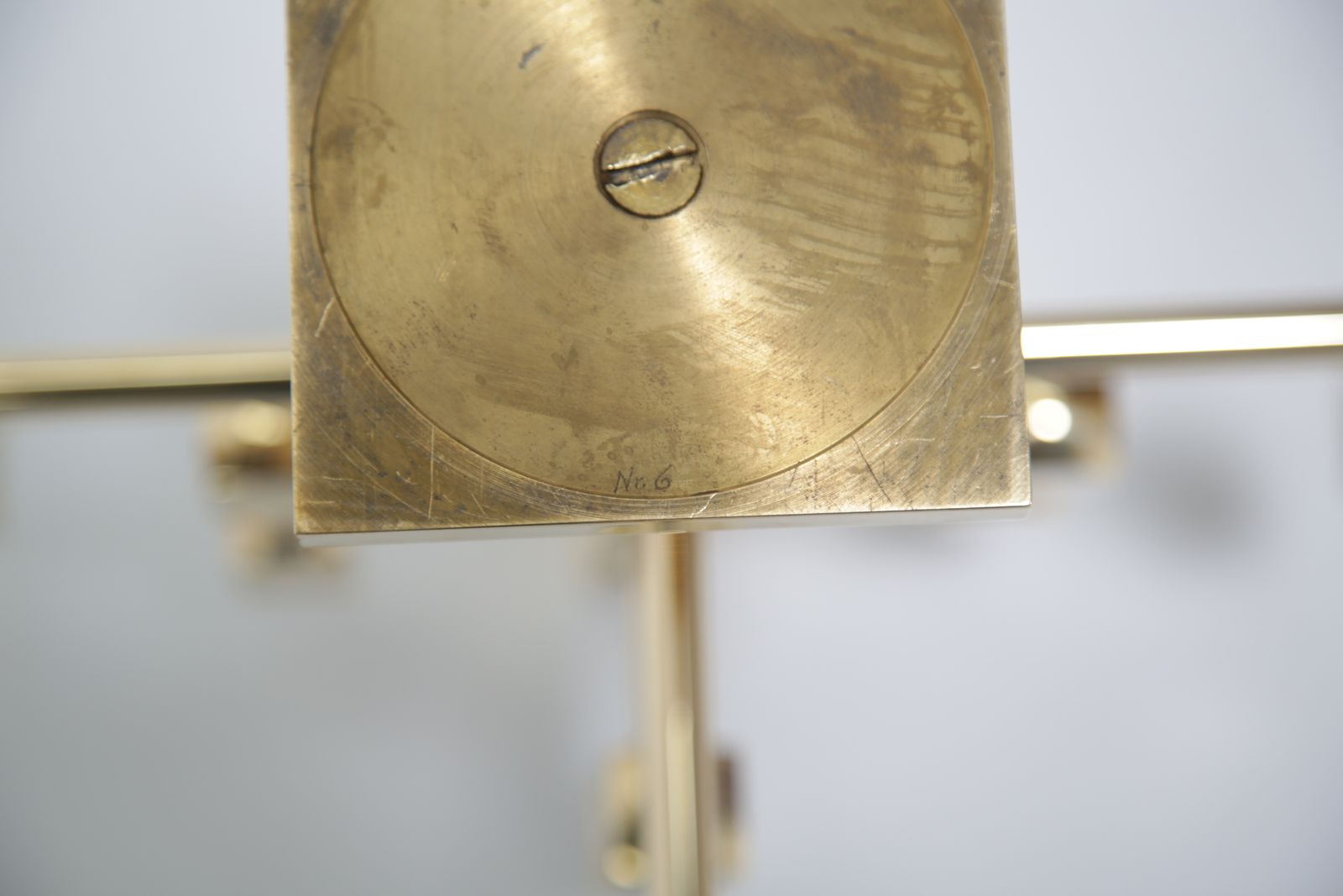 Brutalist Brass 9 Arm Candelabra By Lars Bergsten For Gusum, Sweden, 1982. photo furniture